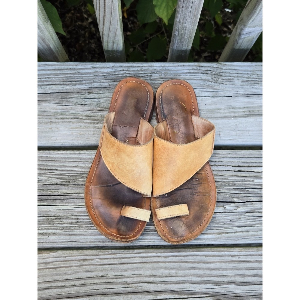 Free People Sant Antoni Leather Sandals Women's Size US 7 EU 37